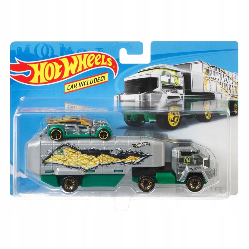 BDW51 Hot Wheels nákladné auto odťahové auto BANK ROLsr